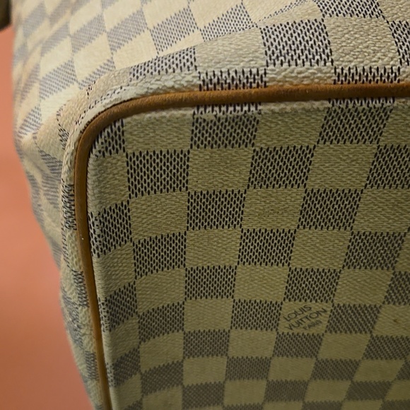 Louis Vuitton Damier Azure Saleya MM Tote - Picture 7 of 12